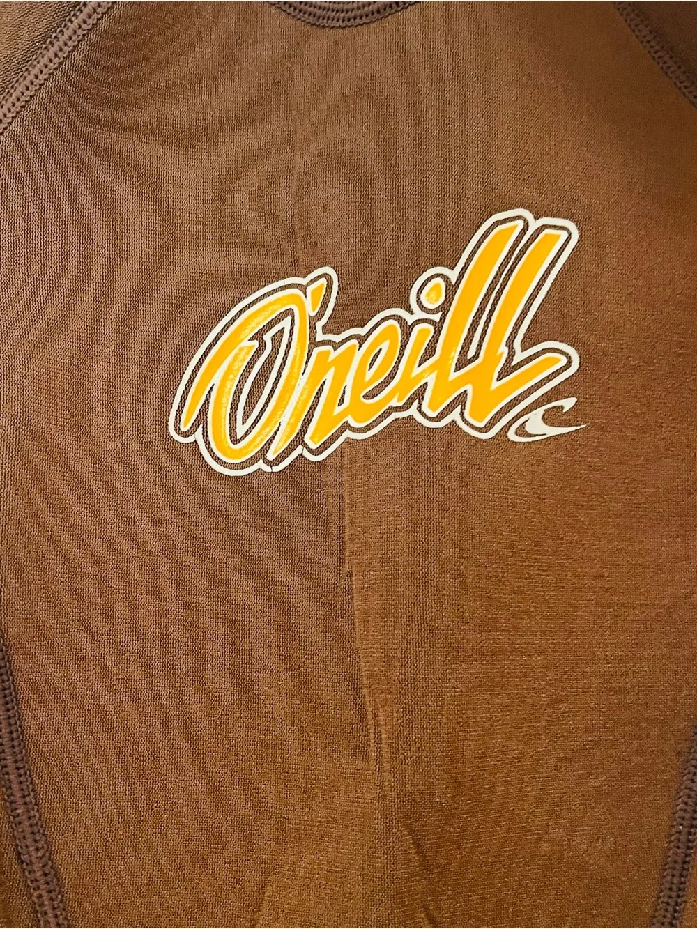 O'Neill Kids Brown and Tan One-Piece Wetsuit
